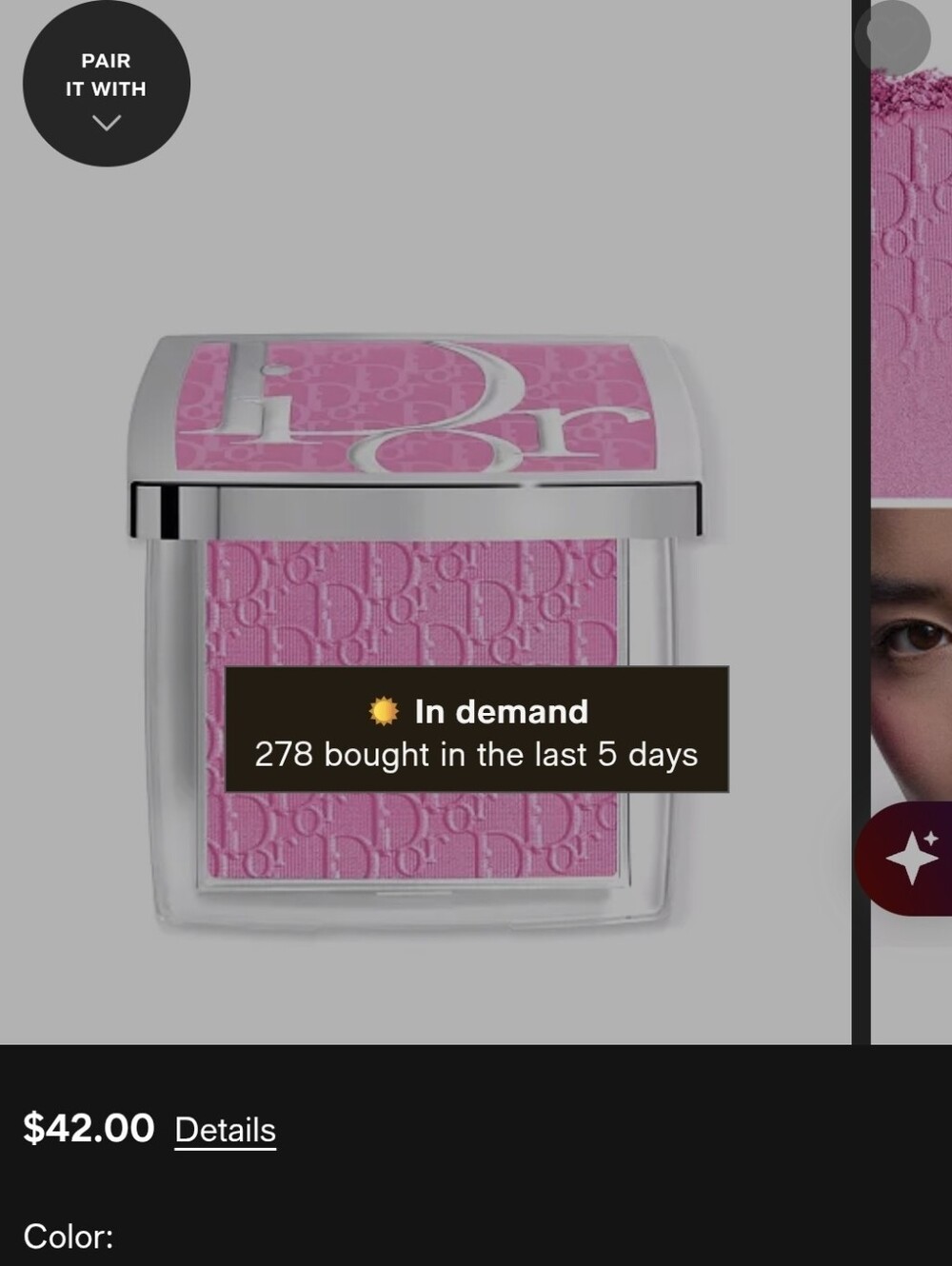 Dior Backstage Rosy Glow
